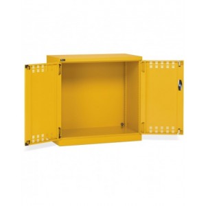 Armadio con ante a battente fessurate L1023 x P555 x H1000 mm