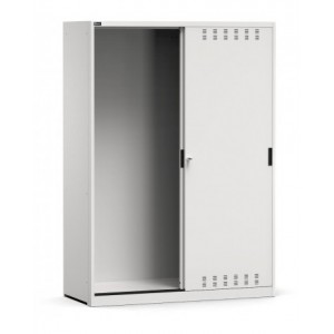 Armadio vuoto con porte scorrevoli fessurate, L1428 x P600 x H2000 mm