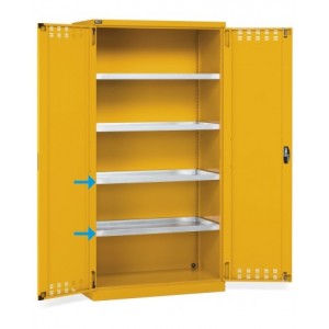 Kit 2 vasche stagne interne raccolta liquidi, L995 x P500 x H42 mm