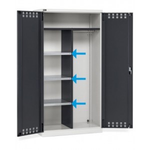 Kit piani fessurati (3 piani), L484 x P500 x H35 mm