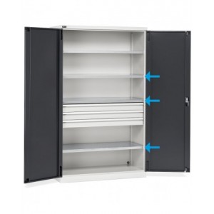 Kit piani fessurati (3 piani), L1165 x P500 x H35 mm