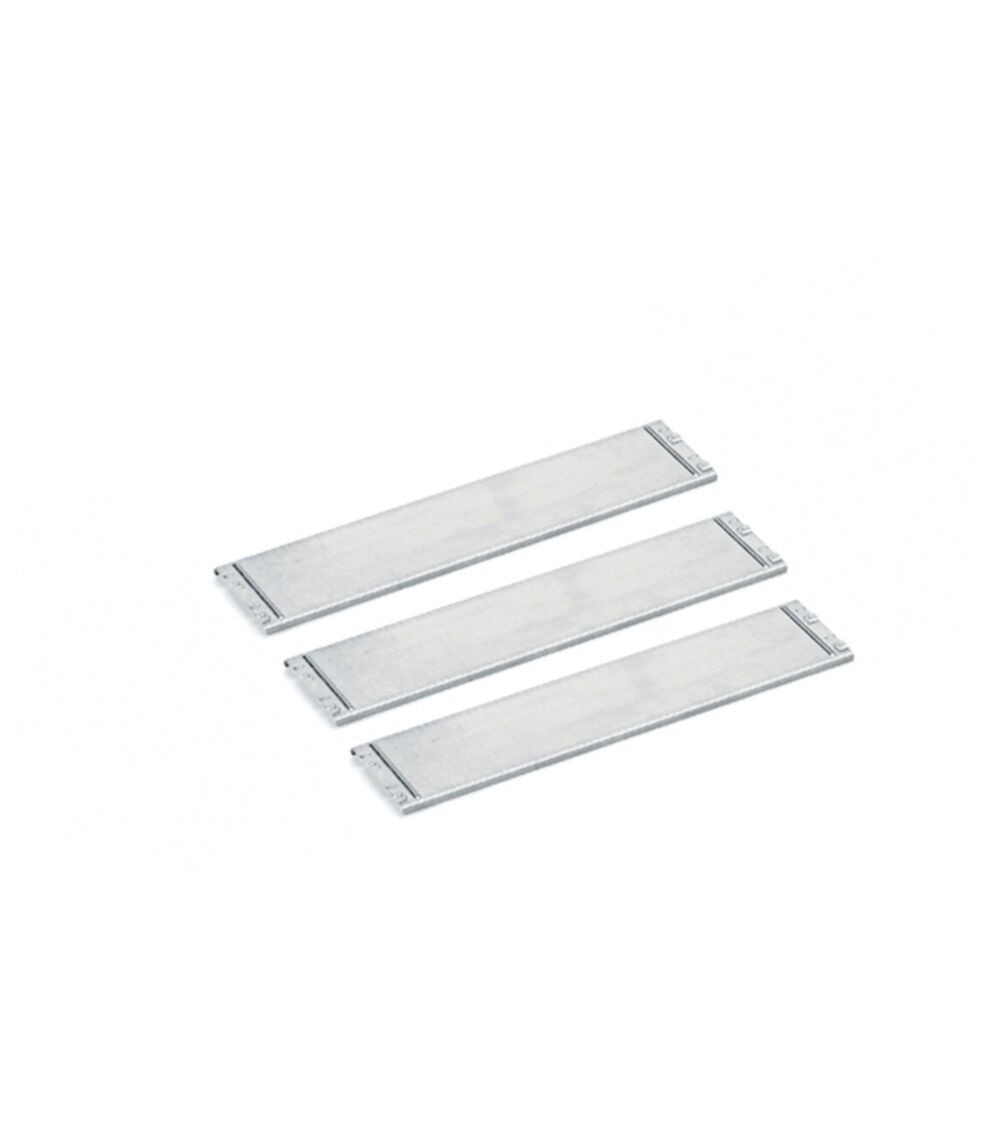 Kit di 3 traversini per scaffali modulari, L433 x P12,5 x H99 mm