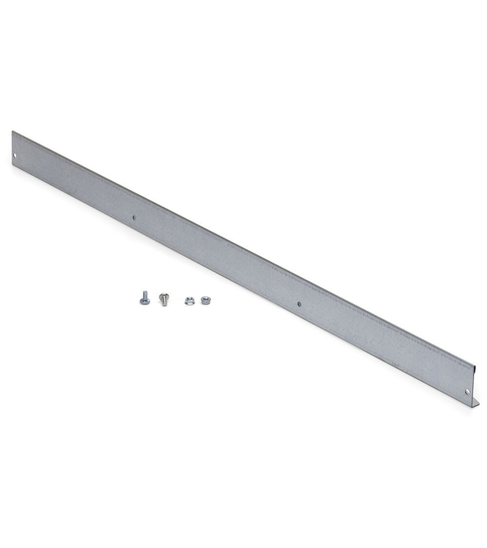 Bordo fermacasse per piano fessurato, L1272 x P10 x H60 mm