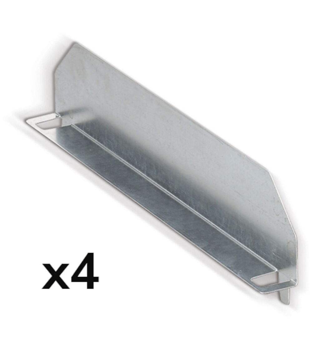 Kit 4 separatori per piano fessurato, L39 x P397 x H100 mm
