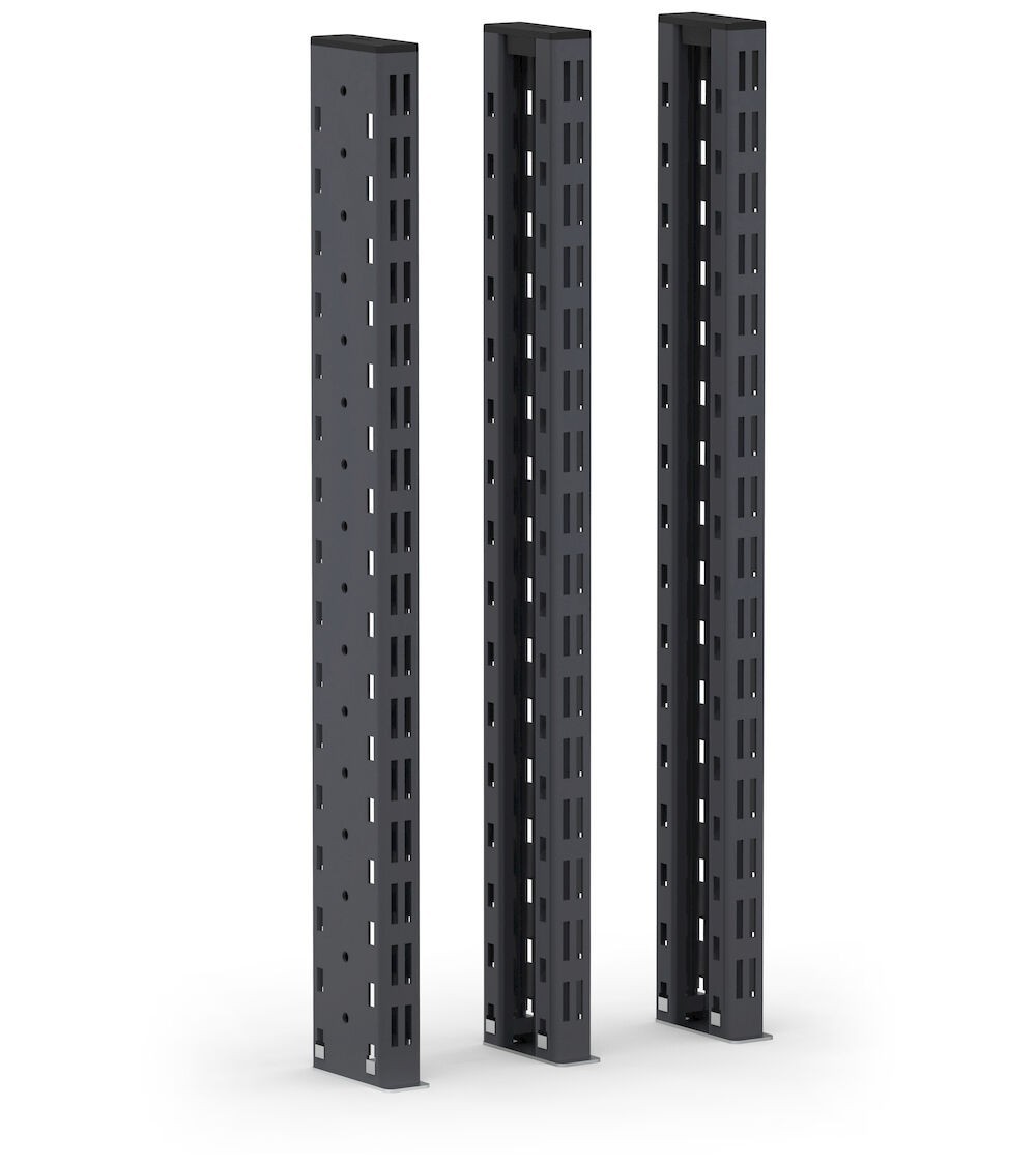 Kit 3 montanti altezza 634 mm