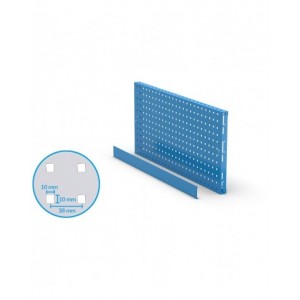 Mensola pannello portautensili con bordo, 953x456mm