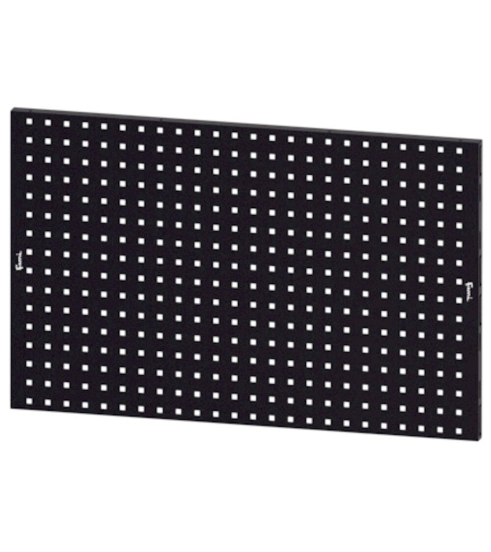 Pannello forato/mensola con 1 bordo fermacasse