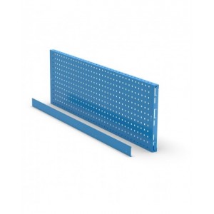 Mensola pannello portautensili con bordo, 1440x456 mm