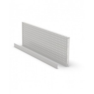 Mensola pannello portautensili con bordo, 1440x456 mm