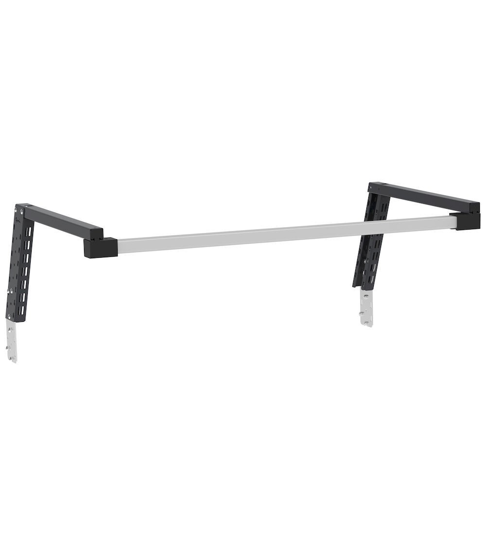 Supporti con binario in alluminio, 1000x685x307 mm