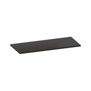 Top in acciaio gommato per armadio da officina, L1428 x P600x H32 mm