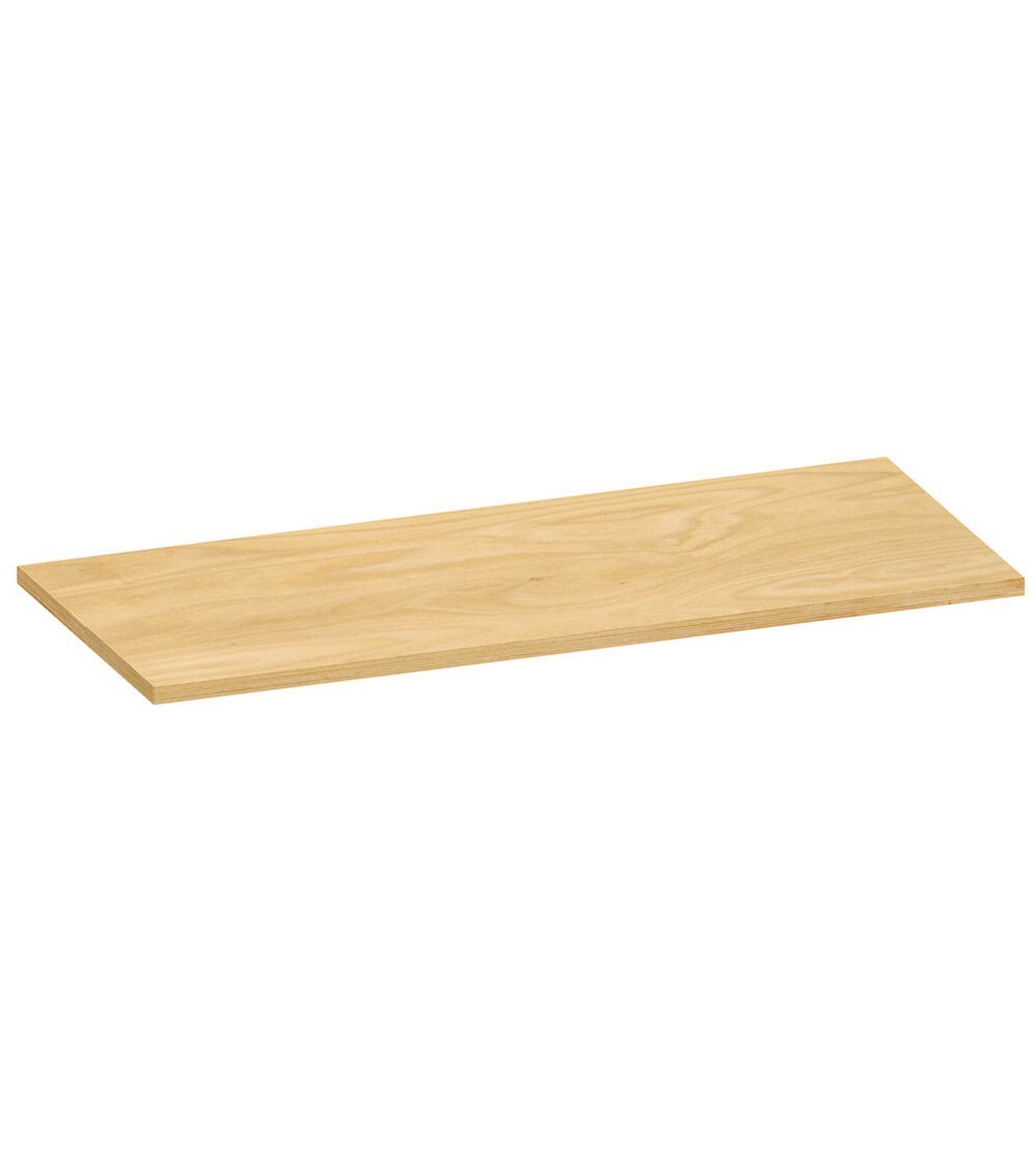 Abdeckplatte aus Multiplex-Holz für Werkstattschrank, B1428 x T600 x H30 mm