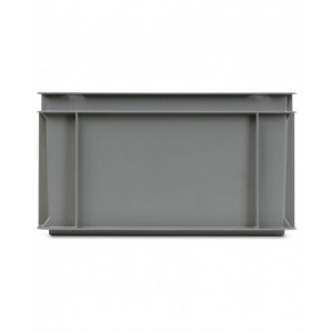 Contenitore Euro in polipropilene riciclato, L400 x P300 x H220mm, maniglie a conchiglia