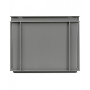 Contenitore Euro in polipropilene riciclato, L400 x P300 x H320mm, maniglie a conchiglia