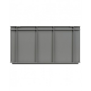 Contenitore Euro in polipropilene riciclato, L600 x P400 x H320mm, maniglie Aperte