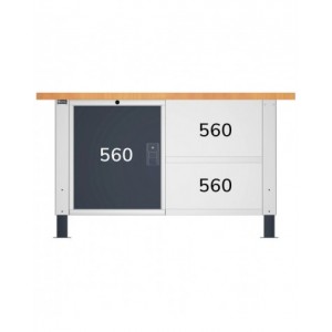 Banco da lavoro Work Master BR, 150cm