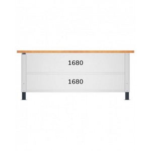 Banco da lavoro Work Master BR, 200cm