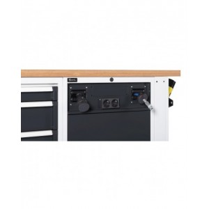 Arrotolatore elettrico 230V - 1600 W con presa Schuko