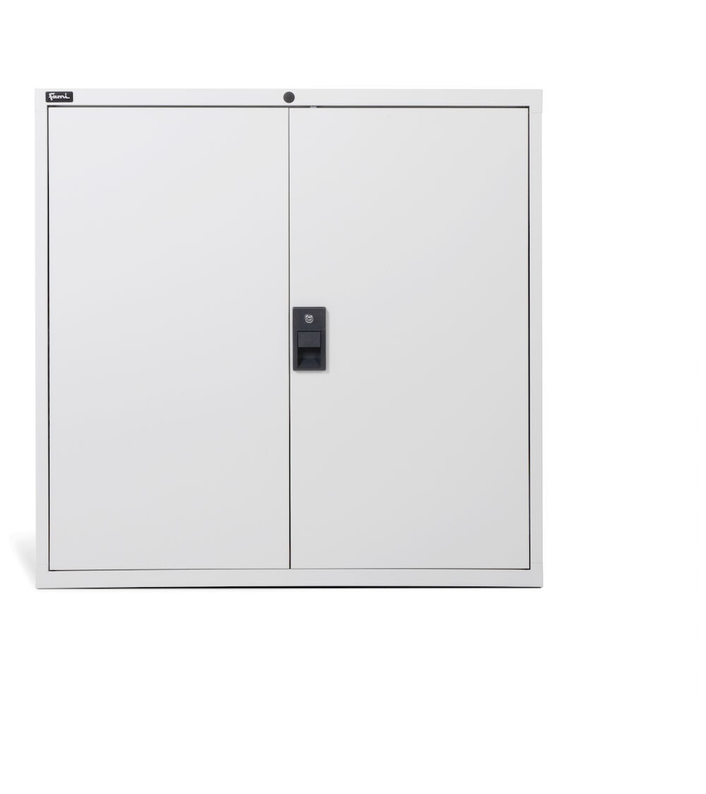 Armadio basso per ufficio, 2 ante, L1020 x P726 x H1000 mm