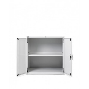 Armadio basso per ufficio, 2 ante, L1020 x P726 x H1000 mm