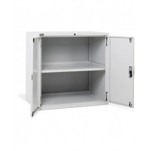 Armadio basso per ufficio, 2 ante, L1020 x P726 x H1000 mm