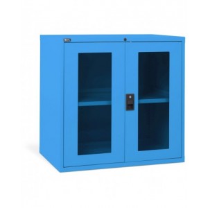 Armadio basso, 2 ante in policarbonato, L1020 x P726 x H1000 mm
