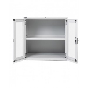 Armadio basso, 2 ante in policarbonato, L1020 x P726 x H1000 mm