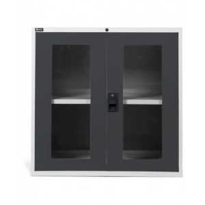 Armadio basso, 2 ante in policarbonato, L1020 x P726 x H1000 mm