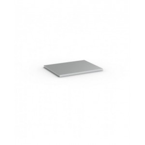 Top in acciaio inox, L714 x P573 x H23 mm
