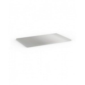 Top in acciaio inox, L1190 x P726 x H23 mm