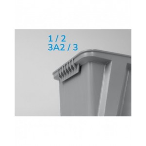 Contenitore salvaspazio in polipropilene Picking Box Air, mis. 2