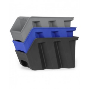 Contenitore salvaspazio in polipropilene Picking Box Air, mis. 4