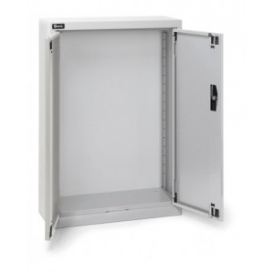 Armadio portacontenitori vuoto a battente per Picking Box Air, L700 x P267 x H1001 mm, grigio chiaro