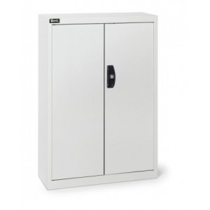 Armadio portacontenitori vuoto a battente per Picking Box Air, L700 x P267 x H1001 mm, grigio chiaro