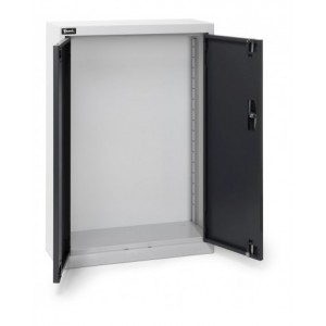 Armadio portacontenitori vuoto a battente per Picking Box Air, L700 x P267 x H1001 mm, grigio chiaro e antracite
