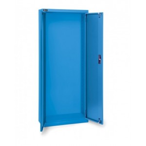 Armadio portacontenitori vuoto a battente per Picking Box Air, L700 x P267 x H1651 mm, blu