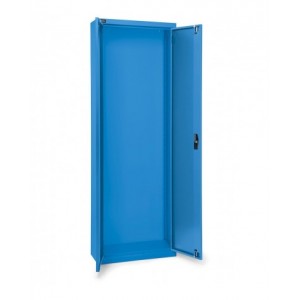 Armadio portacontenitori vuoto a battente per Picking Box Air, L700 x P267 x H1996 mm, blu