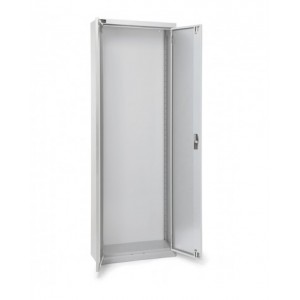 Armadio portacontenitori vuoto a battente per Picking Box Air, L700 x P267 x H1996 mm, grigio chiaro