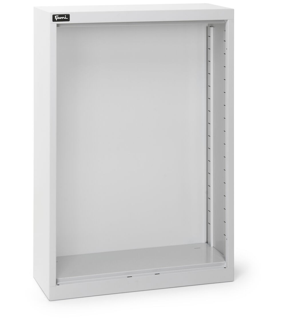 Armadio portacontenitori vuoto e senza porte per contenitori Picking Box Air, L700 x P267 x H1001 mm, grigio chiaro
