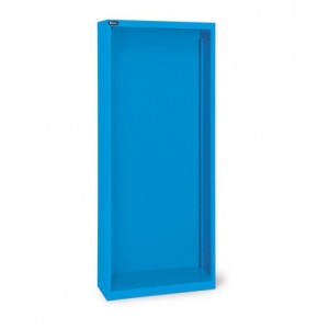 Armadio portacontenitori vuoto e senza porte per contenitori Picking Box Air, L700 x P267 x H1651 mm, blu