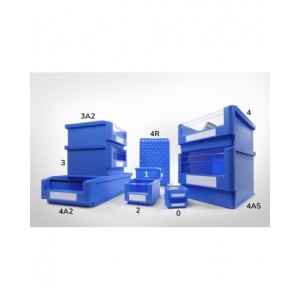 Contenitori in PP, mis.3, L210 x P350 x H 200 mm, Picking Box Classic