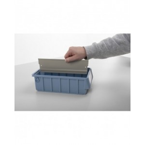 Divisorio longitudinale per cassetta RK Box Classic, L2,5 x P265,5 x H74,5 mm