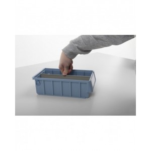 Divisorio longitudinale per cassetta RK Box Classic, L2,5 x P265,5 x H74,5 mm