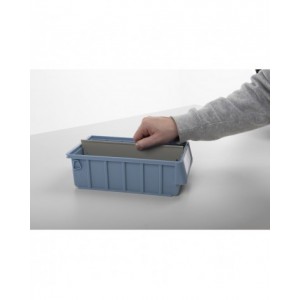 Divisorio longitudinale per cassetta RK Box Classic, L2,5 x P464 x H74,5 mm