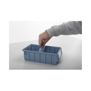 Divisorio trasversale  per cassetta RK Box Classic, L102 x P11 x H78 mm