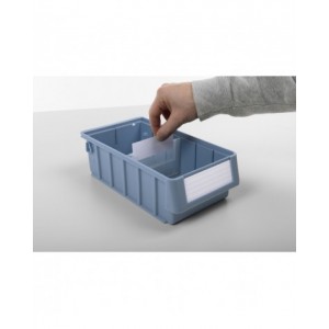Divisorio trasversale  per cassetta RK Box Classic, L139 x P11 x H78 mm