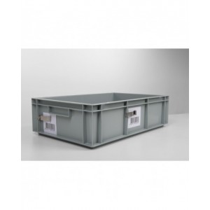 Porta etichette per cassetta Euro Box, L84 x P13 x H20 mm