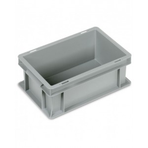Contenitore Euro Box, L300 x P200 x H120 mm, maniglie a conchiglia