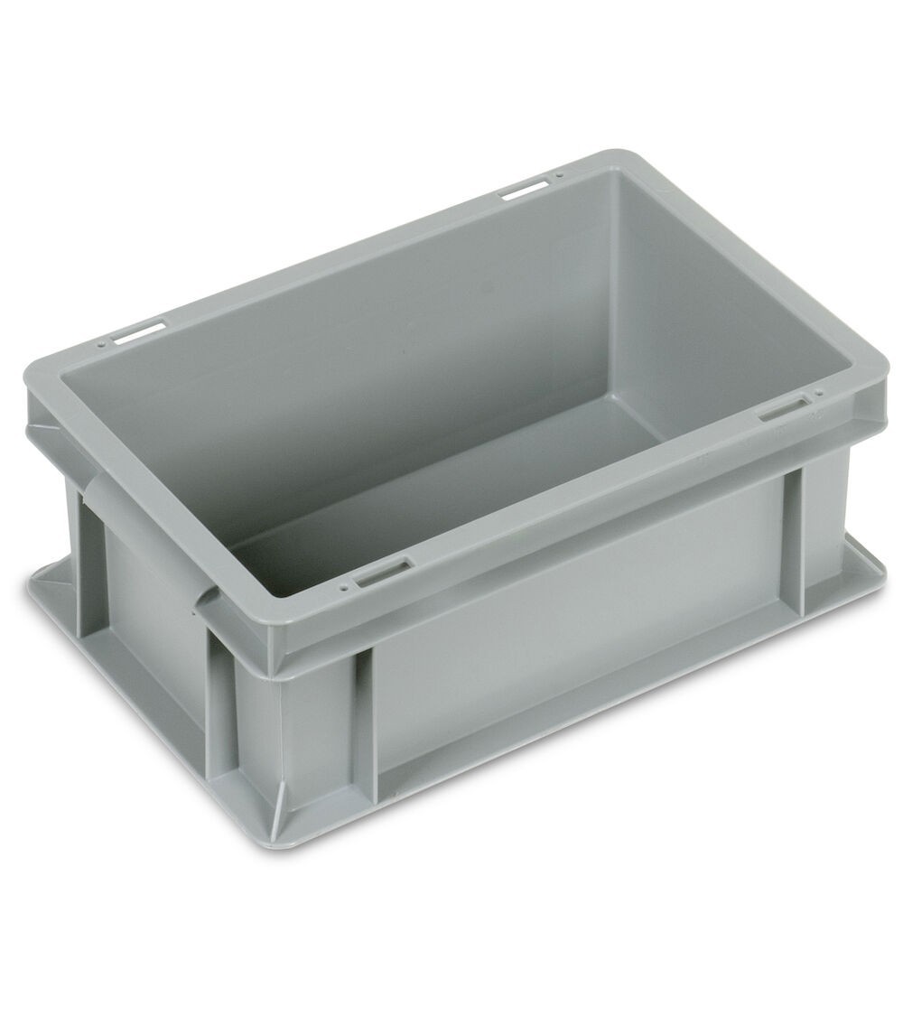 Contenitore Euro Box, L300 x P200 x H120 mm, maniglie a conchiglia