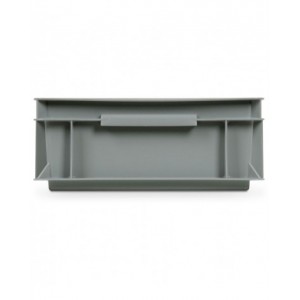 Contenitore Euro Box, L400 x P300 x H120 mm, maniglie a conchiglia